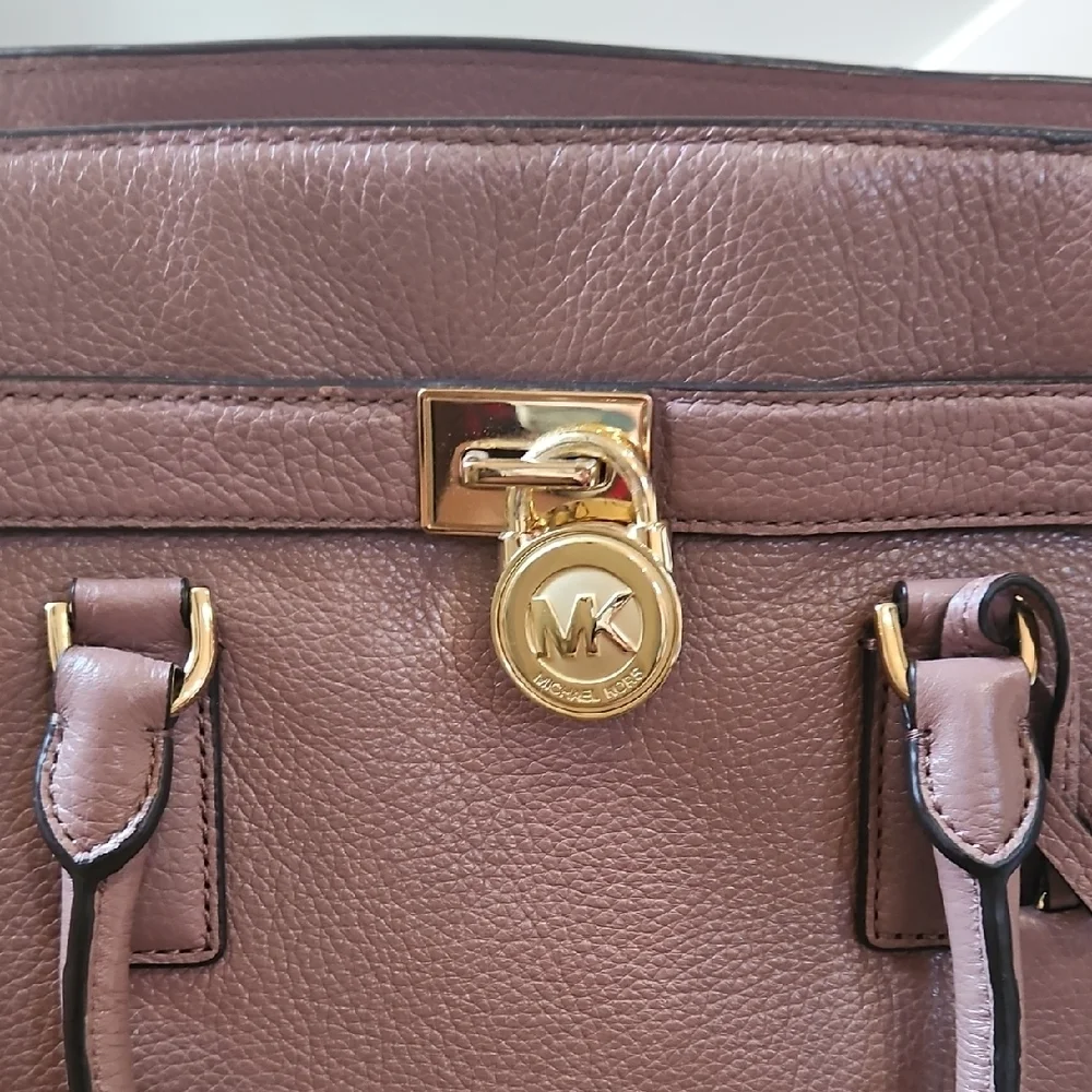 Michael Kors‎ Purple Leather Shoulder Bag